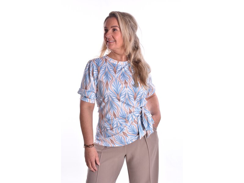 Top Chrissy - Lichtblauw