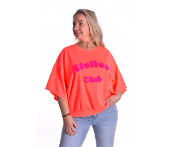 Top Atelier van Mooij - Fluor Koraal