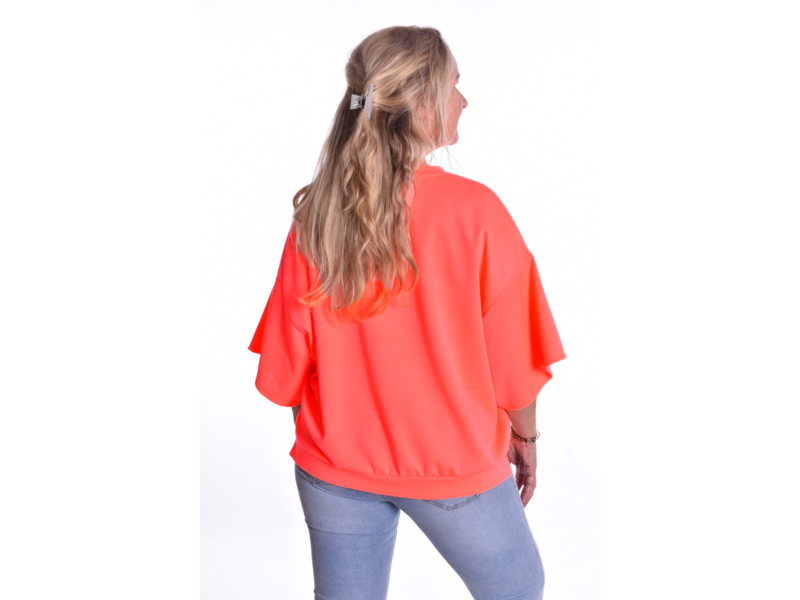 Top Atelier van Mooij - Fluor Koraal