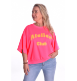 Top Atelier van Mooij - Fluor Roze