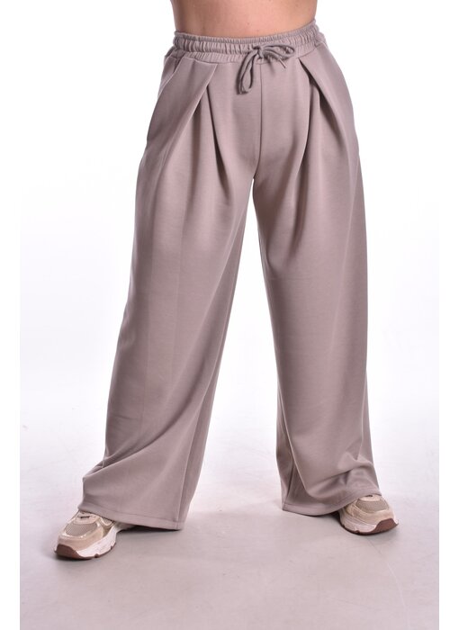 Broek Tess - Taupe
