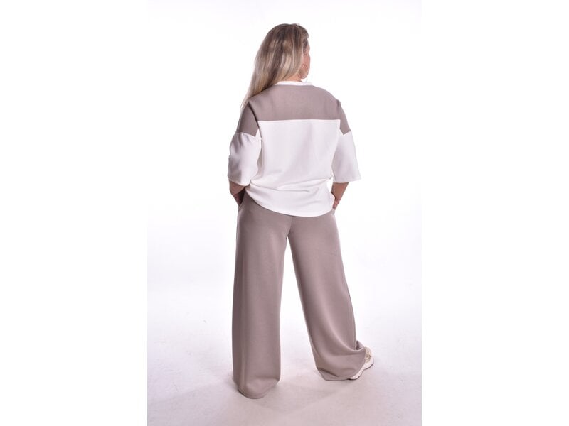 Broek Tess - Taupe