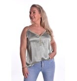 Top Milaan Kort - Legergroen