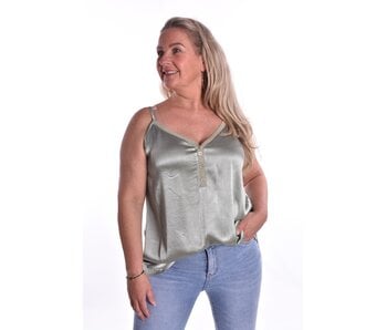 Top Milaan Kort - Legergroen