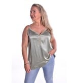 Top Milaan Kort - Legergroen