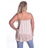 Top Milaan Kort - Champagne (Beige)