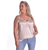 Top Milaan Kort - Champagne (Beige)