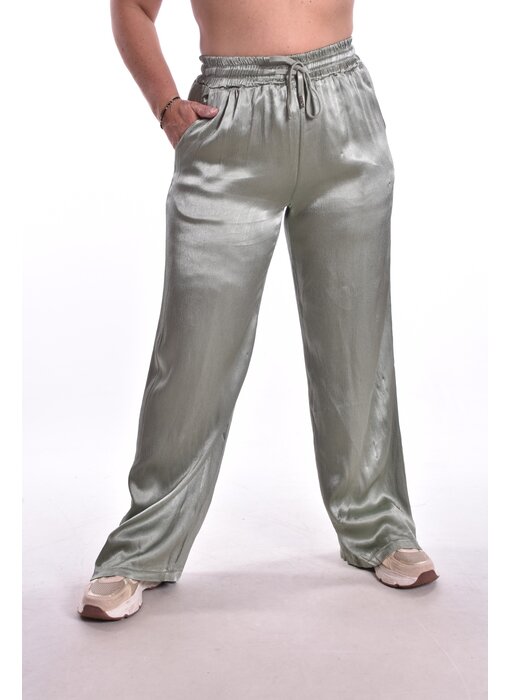 Broek Milaan - Legergroen