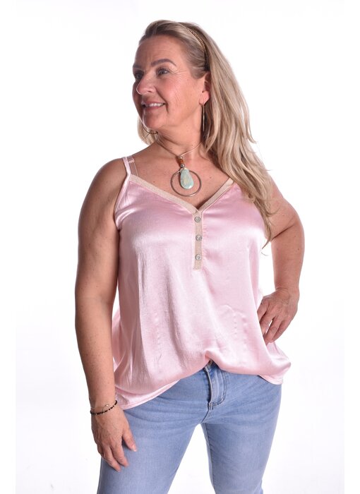 Top Milaan Kort - Roze