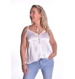 Top Milaan Kort - Wit