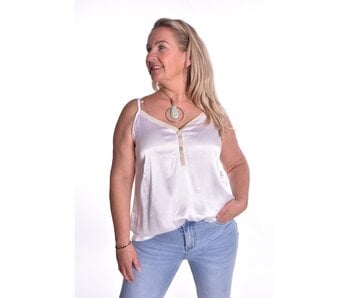 Top Milaan Kort - Wit