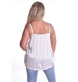 Top Milaan Kort - Wit