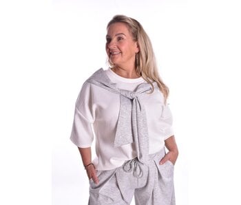 Top Tess - Lichtgrijs