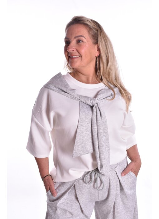 Top Tess - Lichtgrijs