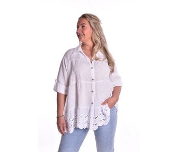 Blouse Linnen - Wit