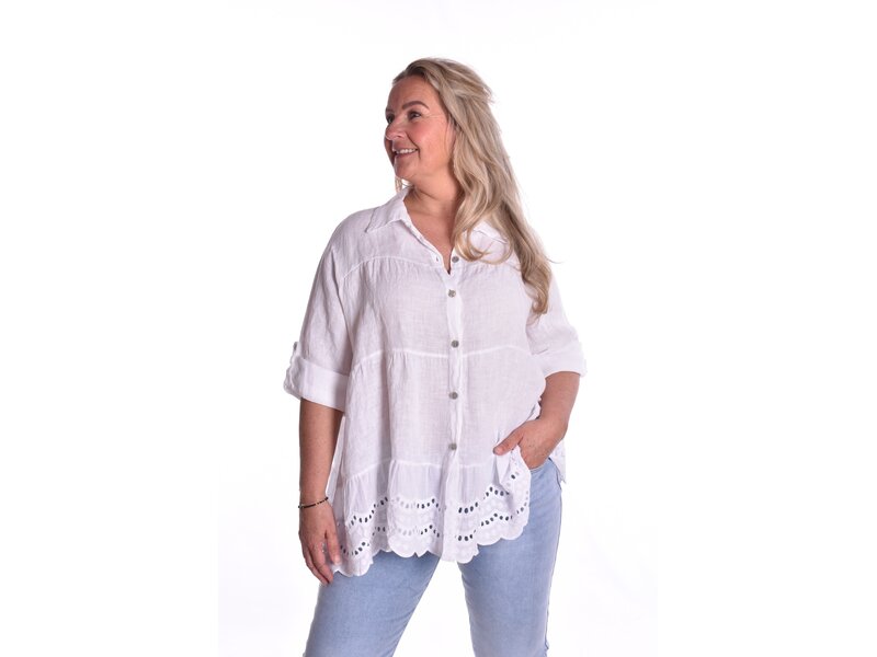 Blouse Linnen - Wit