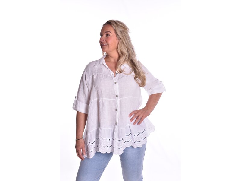 Blouse Linnen - Wit
