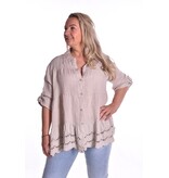 Blouse Linnen - Beige