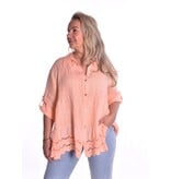 Blouse Linnen - Zalm