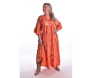 Jurk Ibiza - Oranje