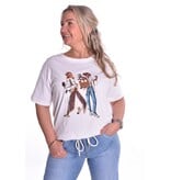 T-shirt Mandy - Wit