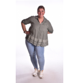 Blouse Linnen - Legergroen