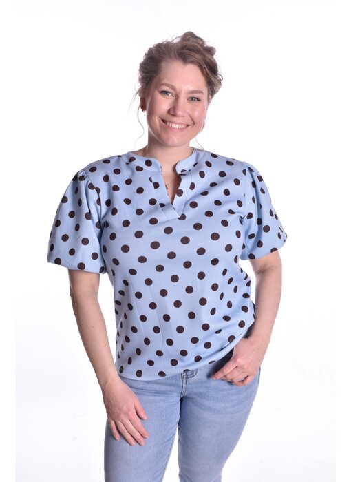 Top Dottie - Lichtblauw