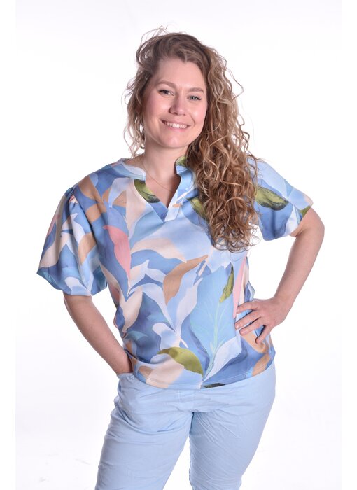 Top Happy  - Lichtblauw