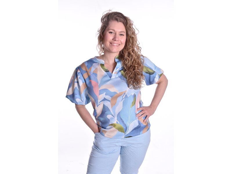 Top Happy  - Lichtblauw