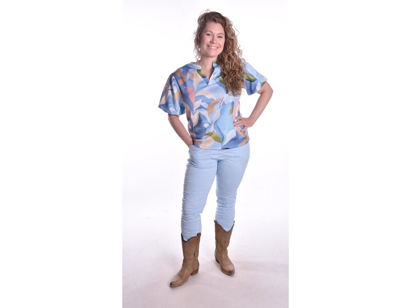 Broek Make My Day  - Lichtblauw