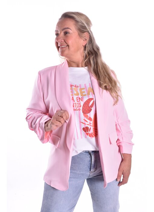Blazer Bella - Roze