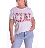 T-shirt Ciao - Fluor Roze