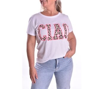 T-shirt Ciao - Fluor Roze