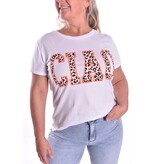 T-shirt Ciao - Fluor Koraal