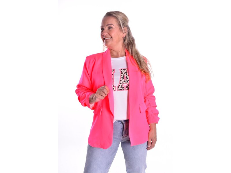 T-shirt Ciao - Fluor Roze