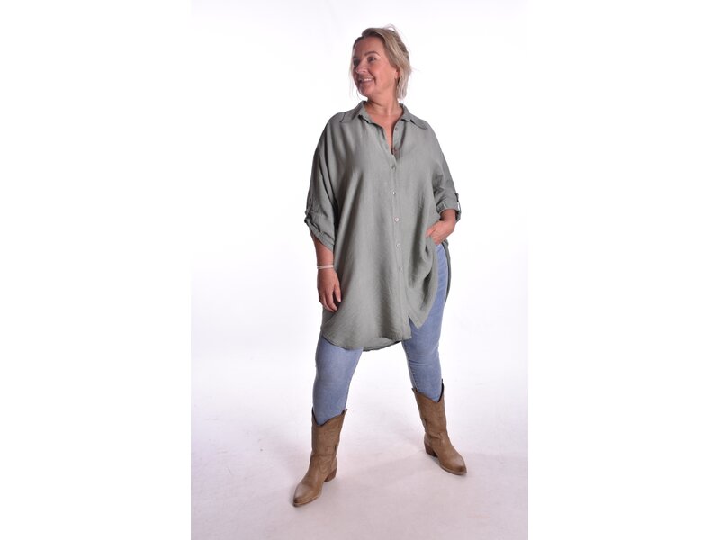 Blouse Iconic - Legergroen
