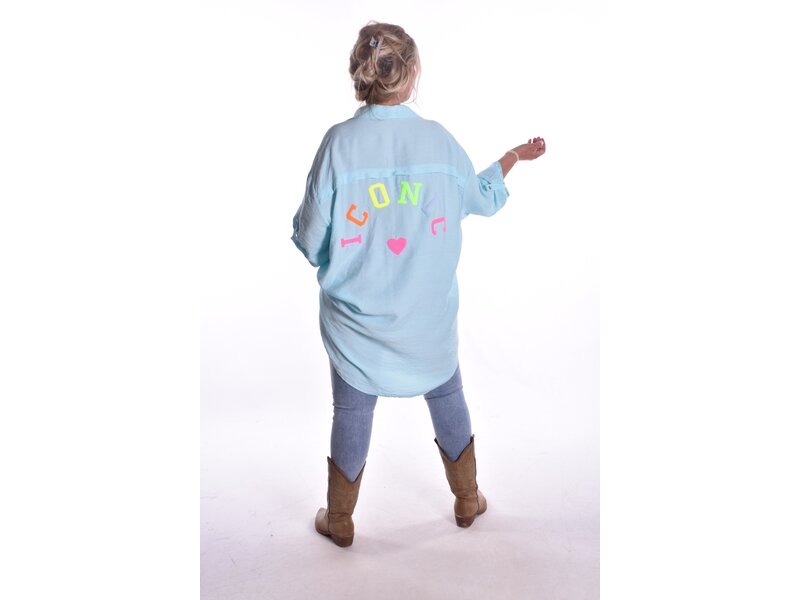 Blouse Iconic - Aqua