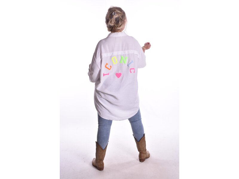 Blouse Iconic - Wit
