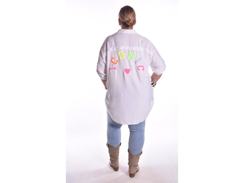 Blouse Iconic - Wit