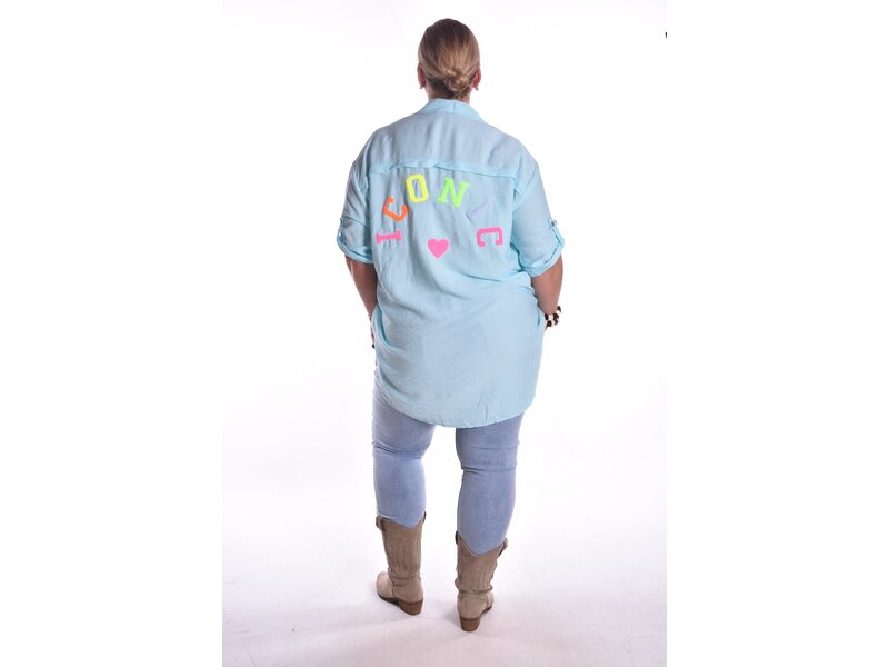 Blouse Iconic - Aqua