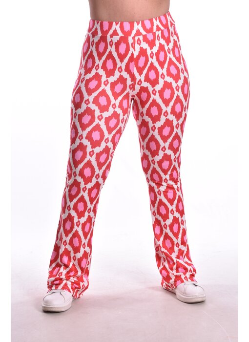 Broek Soft Flared - Rood