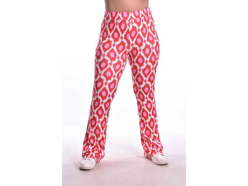 Broek Soft Flared - Rood