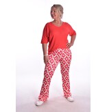Broek Soft Flared - Rood