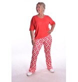 Broek Soft Flared - Rood