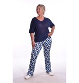 Broek Soft Flared - Donkerblauw