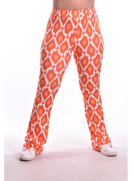 Broek Soft Flared - Oranje