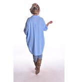 Oversized Blouse - Lichtblauw