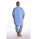 Oversized Blouse - Lichtblauw