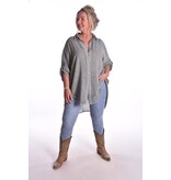 Oversized Blouse - Legergroen