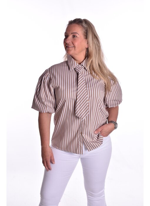 Boss Babe Blouse - Bruin